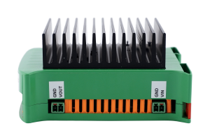 Proudový zdroj pro LED moduly - side view - power supply and current output