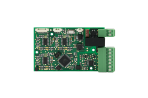 P-Iris Controller - horná strana dosky plošných spojov