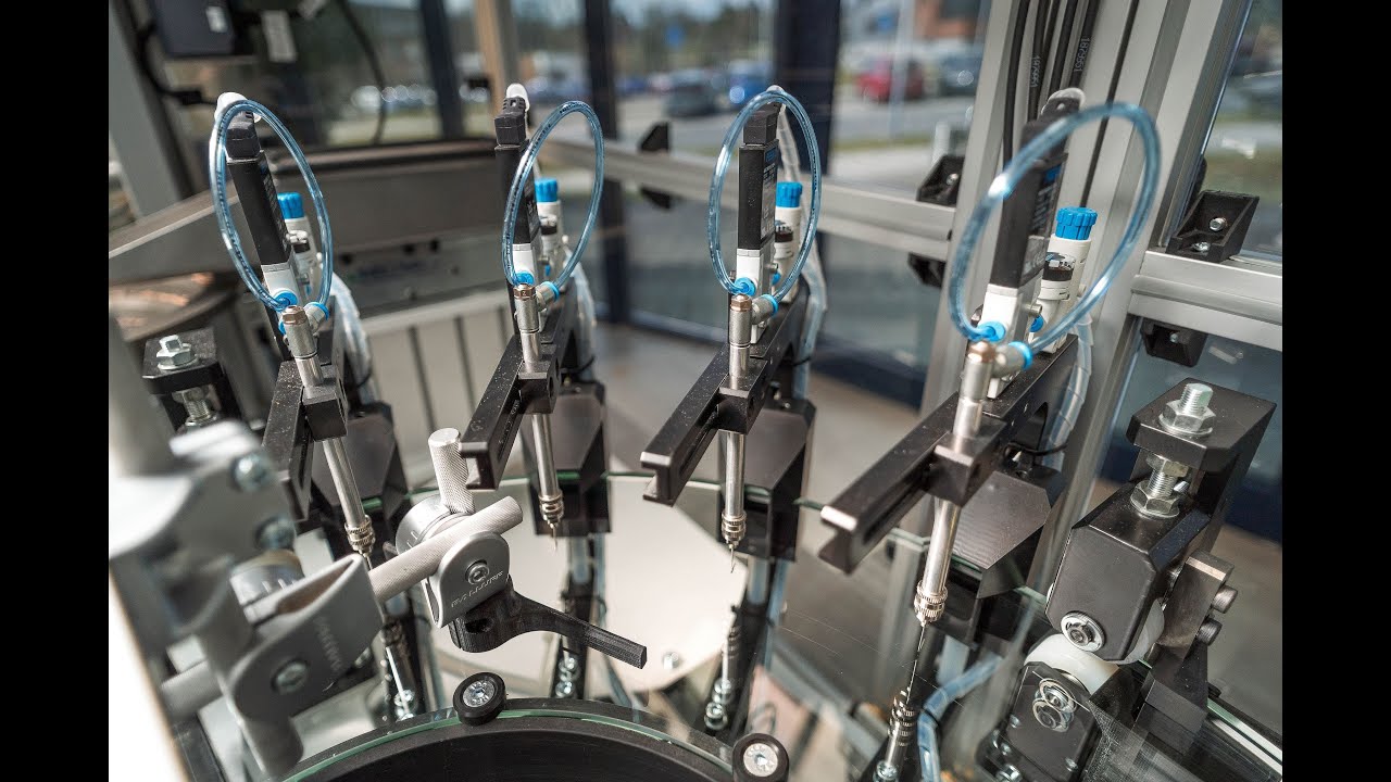 Kamerová kontrola elektronických součástek