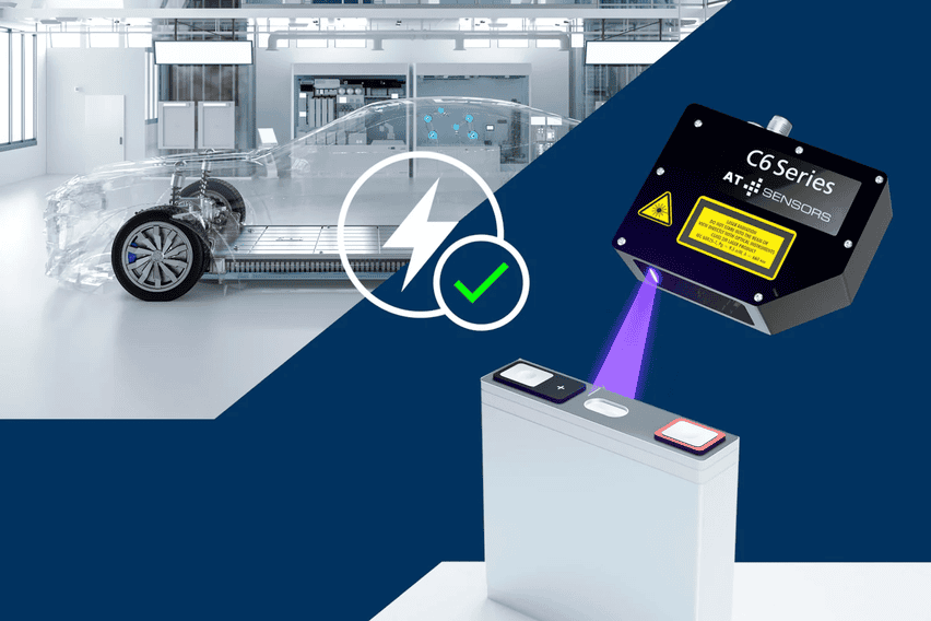senzor řady C6 firmy AT Sensors pro vizuální inspekci ve 3D