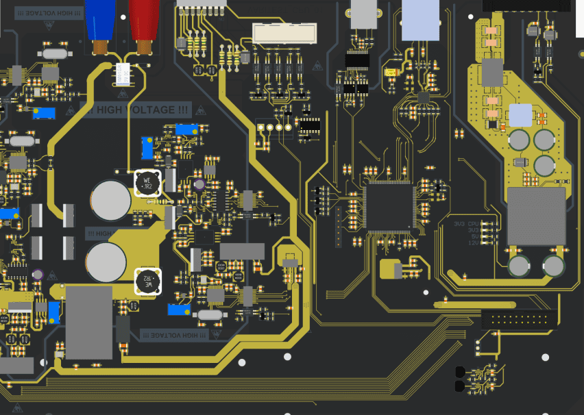 obrázek vývoje PCB